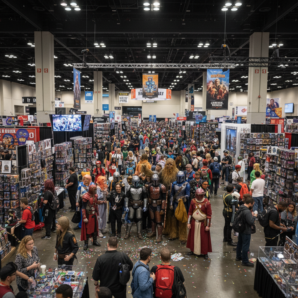 Comic-Con 2025 Launches with Star Wars Legends and Sci-Fi Premieres