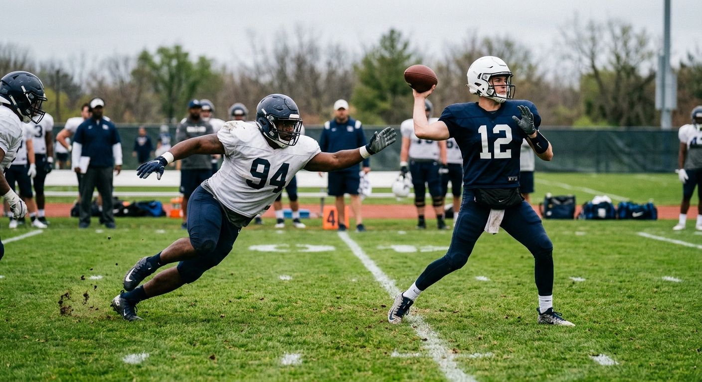 Defense Shines at Philadelphia Eagles Minicamp as Quarterback Battle Heats Up