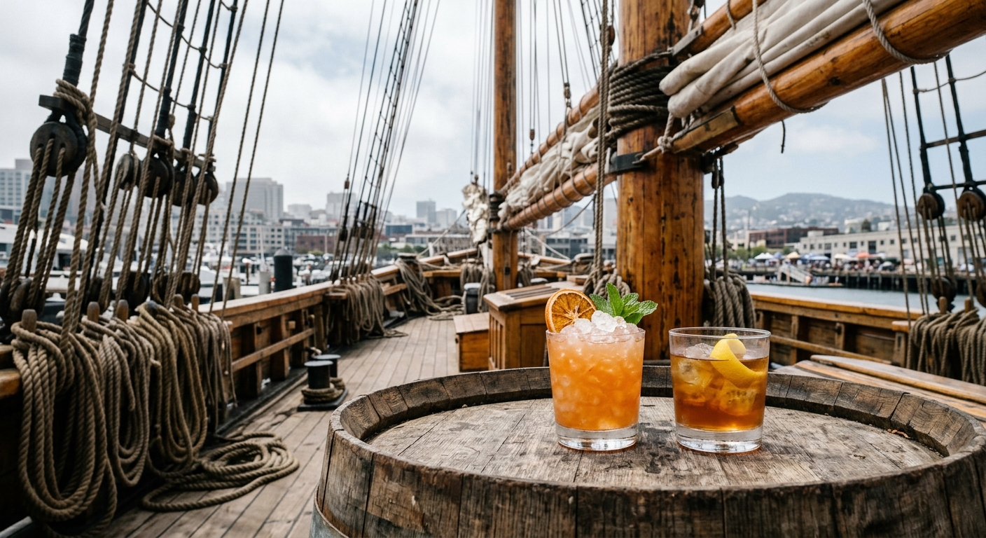 Pirates and Rum Speakeasy Sets Sail for Spooky Nights on the Historic Gazela in Philadelphia