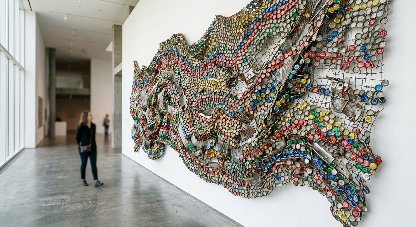 El Anatsui Exhibition to Headline Philadelphia Museum of Art in 2026